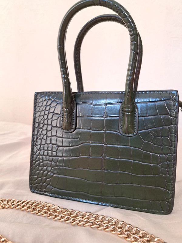 Sac discount vert croco