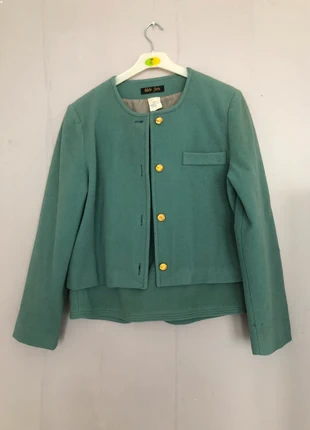 Ensemble tailleur vert, brand: Adele Joris, condition: Very good, size: M / 38 / 10, €10.00, €11.20 includes Buyer Protection