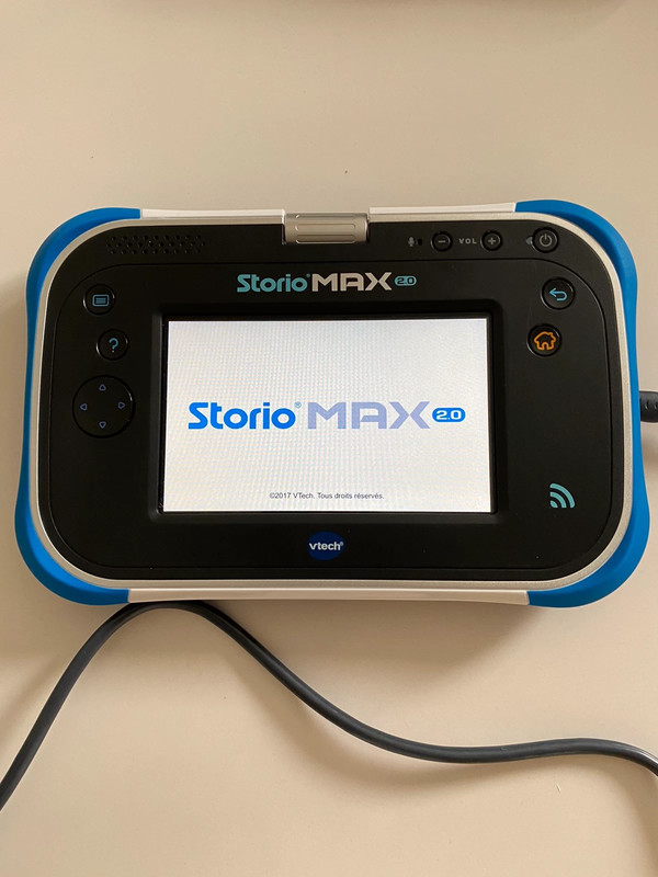 Tablette enfant VTech Storio Max 2.0 5 Bleue