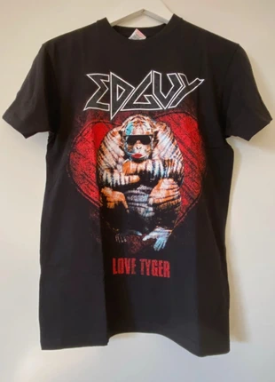 T-shirt noir homme Edguy « Love Tyger » Taille S, zustand: Sehr gut, größe: S, 25,00 €, 26,95 € inklusive Vinted-Käuferschutz