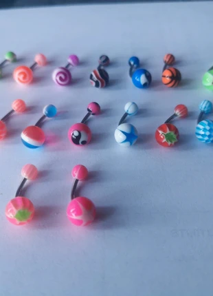 Piercing nombril 1€ les 3, état: Neuf avec étiquette, 1,00 €, 1,75 € Protection acheteurs incluse
