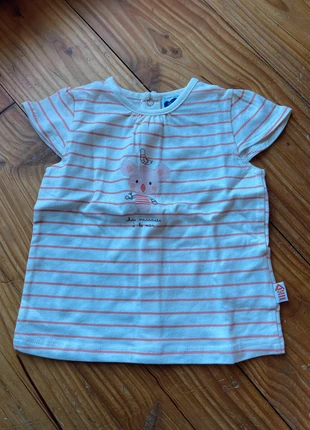 T shirt mots d’enfant, marca: Mots d'enfants, estado: Muito bom, tamanho: 6-9 meses / 68 cm, €2.00, €2.80 inclui Proteção do Comprador