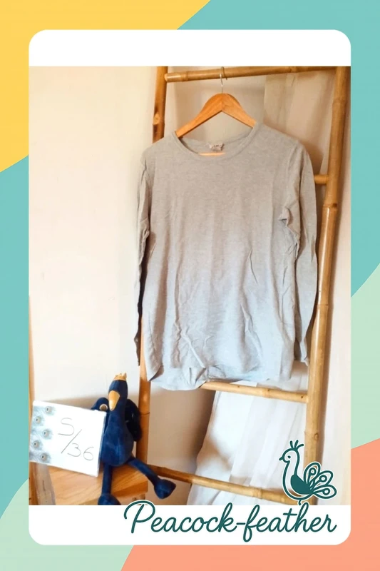 Pull h&m homme S/36 gris