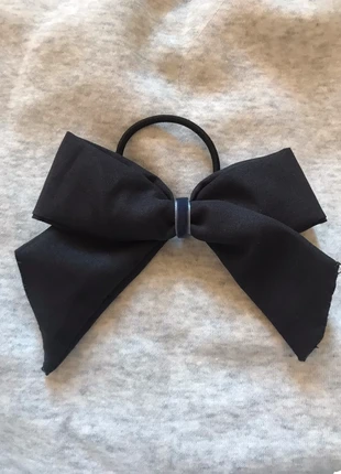 Elastique Noir avec Noeud Tissu Noir Bleu Marine, état: Très bon état, 3,00 €, 3,85 € Protection acheteurs incluse