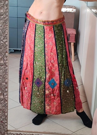 Gonna Contro Corrente nuova cotone made in Nepal skirt rok falda jupe, marke: Contro Corrente, zustand: Neu, größe: M / 38 / 10, 25,00 €, 26,95 € inklusive Vinted-Käuferschutz