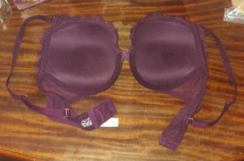 34d Purple lace bra by Gilligan & O'Malley 3