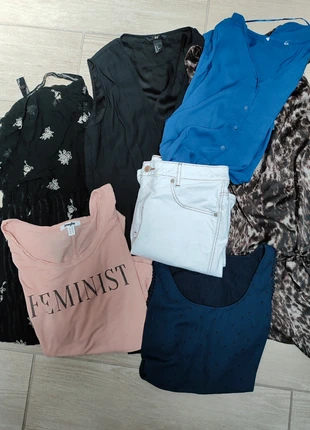 Lot robe haut ml Femme, marca: diverse, estado: Muito bom, tamanho: L / 40 / 12, €15.00, €16.45 inclui Proteção do Comprador