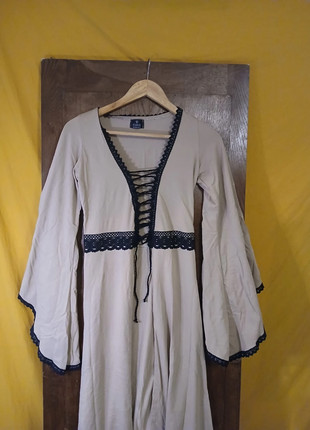 Veste longue avec des lanières et dentelle Yggdrazil, marque: YGGDRAZIL, état: Très bon état, taille: XS / 34 / 6, 24,00 €, 25,90 € Protection acheteurs incluse