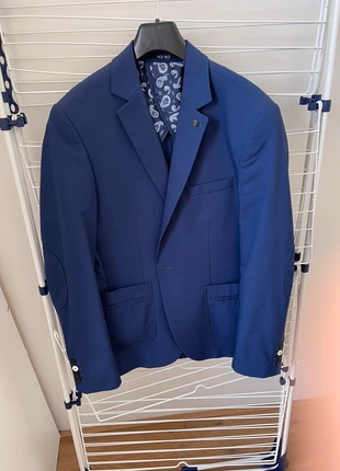 MCR Casual Colbert blauw , merk: casual mens wear, staat: Heel goed, maat: M, € 50,00, € 53,20 inclusief Kopersbescherming