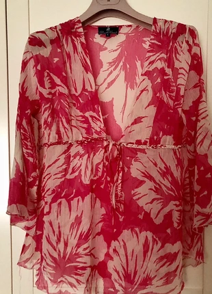 Camicetta Blusa con fiori, marke: Rossella Carrara, zustand: Neu, größe: M / 38 / 10, 7,00 €, 8,05 € inklusive Vinted-Käuferschutz