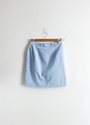 Baby blue skirt | Jupe vintage bleu clair, marque: Vintage, état: Très bon état, taille: XS / 34 / 6, 11,00 €, 12,25 € Protection acheteurs (Pro) incluse