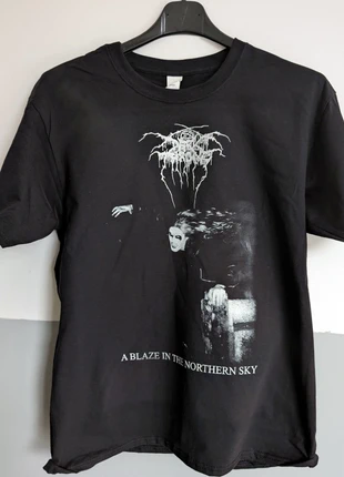 T-shirt nera | A Blaze In The Northern Sky | Darkthrone, marke: nobrand, zustand: Sehr gut, größe: L, 13,00 €, 14,35 € beinhaltet Vinted-Käuferschutz Pro