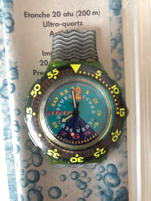 Orologio sales swatch scuba