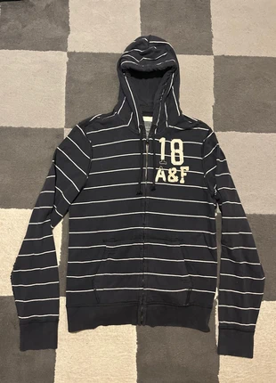 Abercrombie and Fitch striped hoodie, brand: Abercrombie & Fitch, condition: Very good, size: XL, €8.00, €9.10 includes Buyer Protection