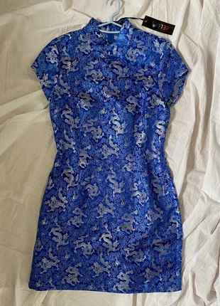 Mini robe bleue Delia’s, marque: dELiA*s, état: Neuf avec étiquette, taille: S / 36 / 8, 19,99 €, 21,69 € Protection acheteurs incluse