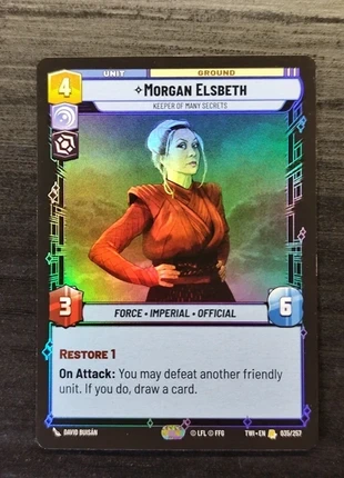 Morgan Elsbeth foil, marca: FANTASY FLIGHT GAMES, estado: Nuevo sin etiquetas, 1,00 €, 1,75 € Protección al comprador incluida