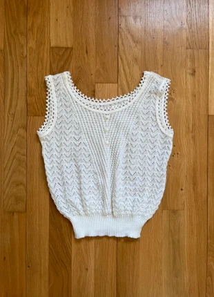 Petit pull fait main sans manches, marque: Fait Main, état: Neuf sans étiquette, taille: S, 3,00 €, 3,85 € Protection acheteurs incluse