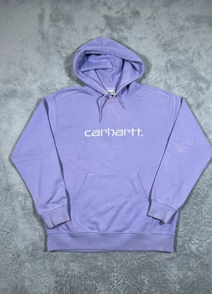 Sweat à capuche Carhartt violet logo blanc – Taille XS Très bon état, merk: Carhartt, staat: Heel goed, maat: XS / 34 / 6, € 35,00, € 37,45 inclusief Kopersbescherming