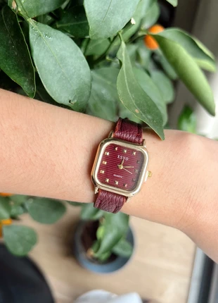 Montre Bordeaux Vintage, marque: Quartz, état: Neuf sans étiquette, taille: Taille unique, 13,00 €, 14,35 € Protection acheteurs incluse
