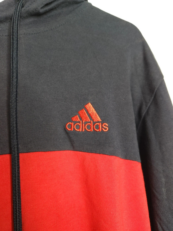 Sudadera Adidas Roja y Azul Vinted