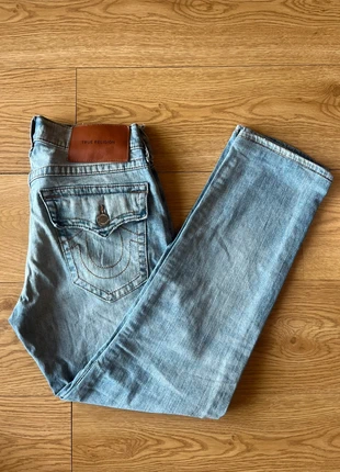 Vintage Classic Style y2k Relaxed Straight True Religion Jeans, marca: True Religion, estado: Novo sem etiquetas, tamanho: PT 40 | W31, €38.99, €41.64 inclui Proteção do Comprador