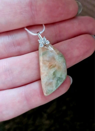 Pendentif Séraphinite Indienne- Lithothérapie, brand: Fabrication Artisanale, condition: New without tags, €19.00, €20.65 includes Buyer Protection