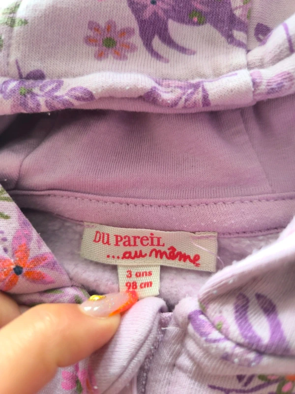 Gilet du pareil au même, taille 3 ans , licorne , excellent état - photo numéro 2