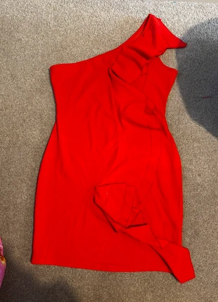 Shein red party dress, brand: Shein, condition: New without tags, size: M / UK 12-14, £1.00, £1.75 includes Buyer Protection
