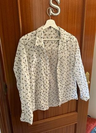 Camisa con estampado, marca: Sfera Basic, estado: Nuevo sin etiquetas, tamaño: S / 36 / 8, 3,00 €, 3,85 € Protección al comprador incluida