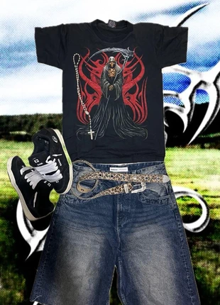 Skull tee Y2K vintage, marque: Vintage Dressing, état: Neuf sans étiquette, taille: M, 22,00 €, 23,80 € Protection acheteurs incluse