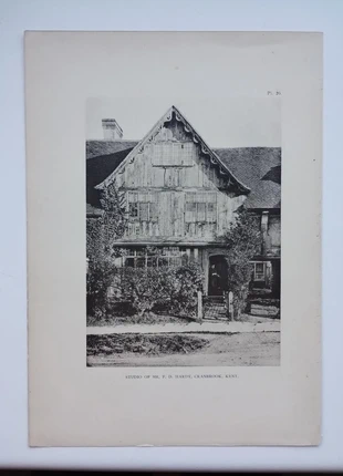 Studio of mr f.d. hardy, cranbrook, kent - antique/vintage print - 1900, brand: NO LABEL, condition: Good, £8.54, £9.67 includes Buyer Protection Pro
