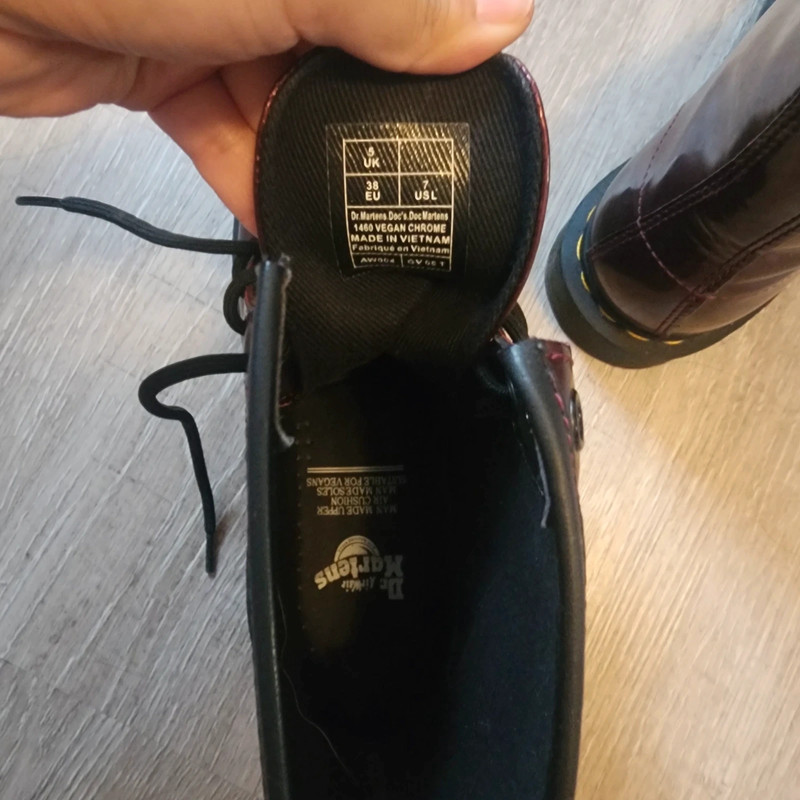 Martens vegan chrome shop