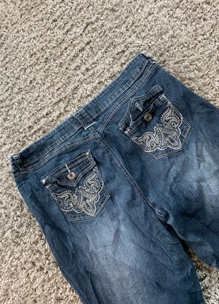 Jean Broderie Bleu Y2K coupe boyfriend taille XL Flare – 2000s femme #A64, brand: Vintage Dressing, condition: Very good, size: XL / 42 / 14, €18.00, €19.60 includes Buyer Protection Pro