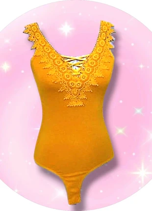 ●Y2K Body scollo a V e incrocio sulla schiena Boho Sexy in Pizzo Sangallo – Tg L ●, brand: Vintage Dressing, condizioni: Ottime, taglia: L / IT 44 / EU 40, €14.00, €15.40 include la Protezione acquisti