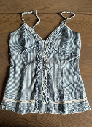 vintage coquette top, brand: Vintage, condizioni: Ottime, taglia: S / IT 40 / EU 36, €15.00, €16.45 include la Protezione acquisti