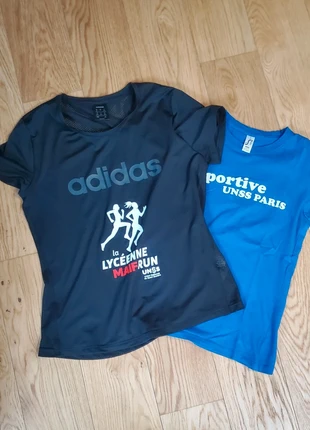 Lot tee-shirt sports, marque: adidas, état: Très bon état, taille: M / 38 / 10, 3,00 €, 3,85 € Protection acheteurs incluse