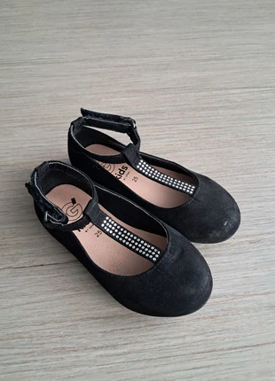 Ballerines fille noires à strass Gémo – Pointure 25 – Bon état, merk: Gémo, staat: Heel goed, maat: 25, € 5,00, € 5,95 inclusief Kopersbescherming