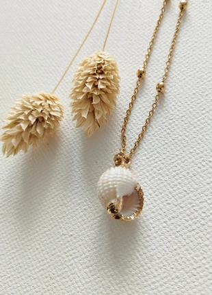 Collier doré tendance coquillage, marke: Tendance, zustand: Sehr gut, 7,00 €, 8,05 € inklusive Vinted-Käuferschutz