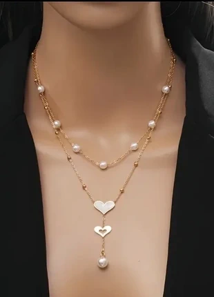 Collier Femme en Acier Inoxydable – Élégant & Sexy, Forme en Y, marque: Colliers, état: Neuf sans étiquette, 6,99 €, 8,04 € Protection acheteurs incluse