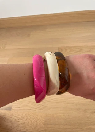 Lot Gros jonc / bracelets femme mode fashion Ibiza, brand: Vintage Dressing, condition: Very good, €15.00, €16.45 includes Buyer Protection