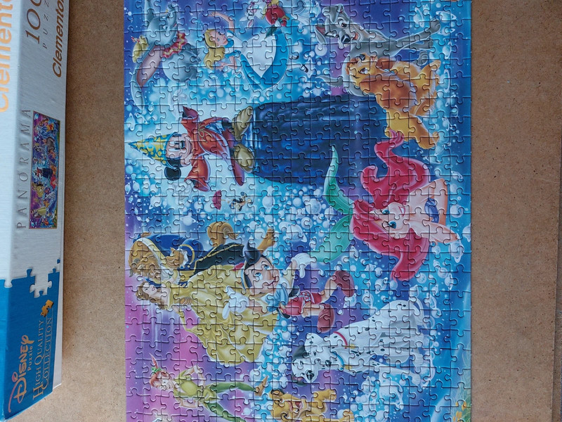 Puzzle 1000 pièces - High quality Collection Panorama - Disney
