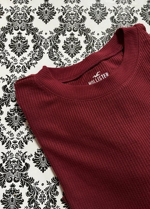 Pull léger bordeaux Hollister, marca: Hollister, estado: Nuevo sin etiquetas, tamaño: XS / 34 / 6, 5,00 €, 5,95 € Protección al comprador incluida