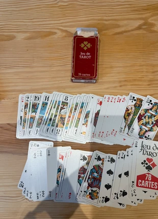 Vintage Complete French Tarot Game, condizioni: Ottime, €10.00, €11.20 include la Protezione acquisti