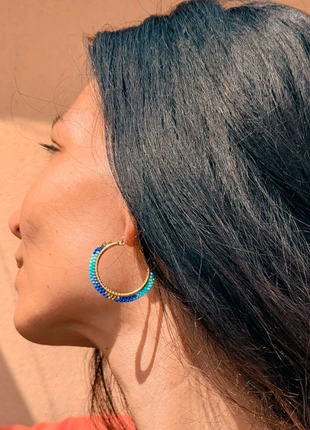 Petites boucles d'oreilles créoles, brand: agua del rio, condition: New without tags, €20.00, €21.70 includes Buyer Protection Pro