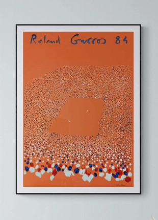 Affiche Roland Garros 1984, estado: Nuevo con etiquetas, 25,00 €, 26,95 € Protección al comprador incluida