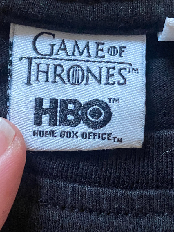 Original Game of Thrones HBO Shirt Tshirt GOT 2