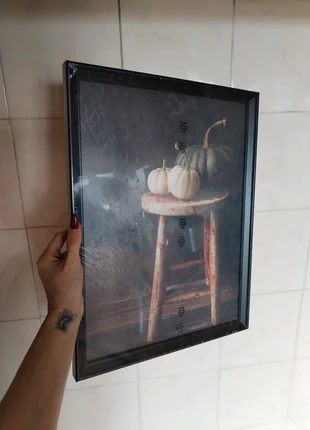 Quadro com abóboras 30x40, marca: IKEA, estado: Nuevo con etiquetas, 10,00 €, 11,20 € Protección al comprador incluida