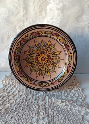 Assiette Murale Artisanale Poterie Djerba Vintage Tunisie Diamètre 22cm, brand: CM, condizioni: Ottime, €18.00, €19.60 include la Protezione acquisti