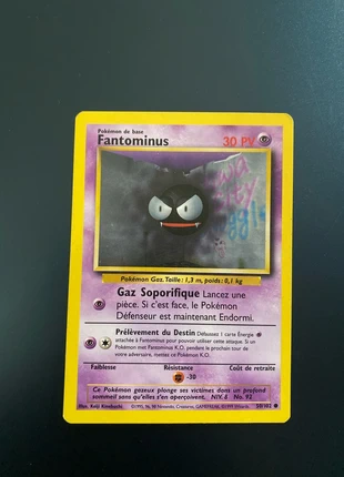 Carte pokemon Fantominus, marke: Pokémon, zustand: Sehr gut, 1,00 €, 1,75 € inklusive Vinted-Käuferschutz