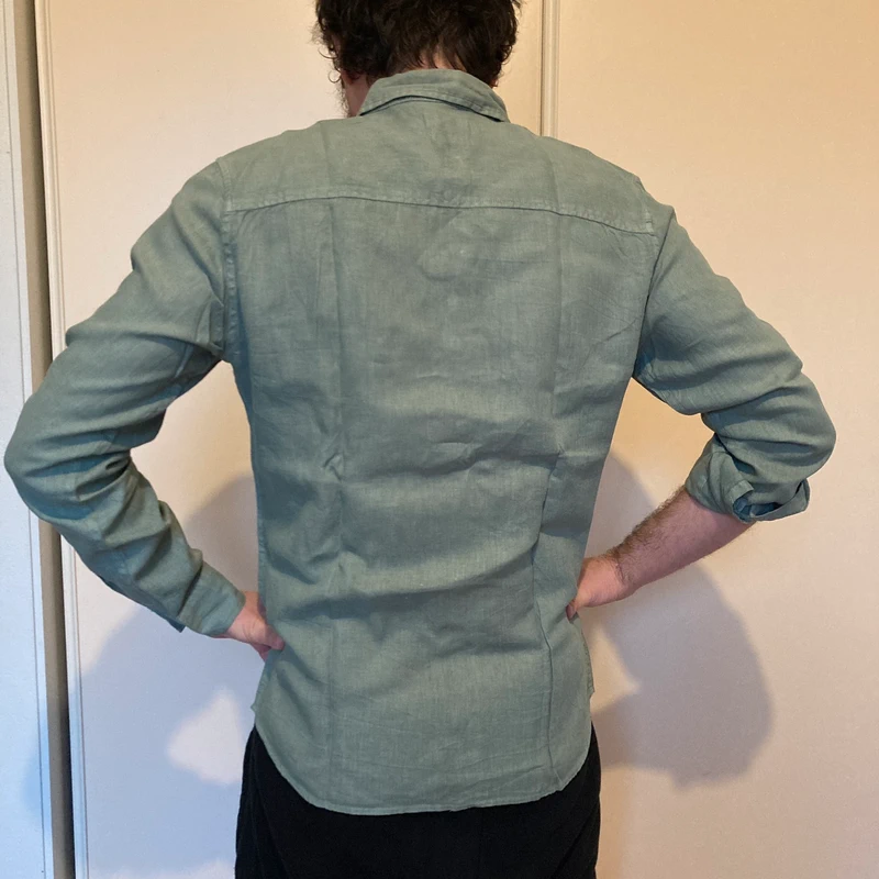 Chemise kaki lin Harris Wilson M - photo numéro 3